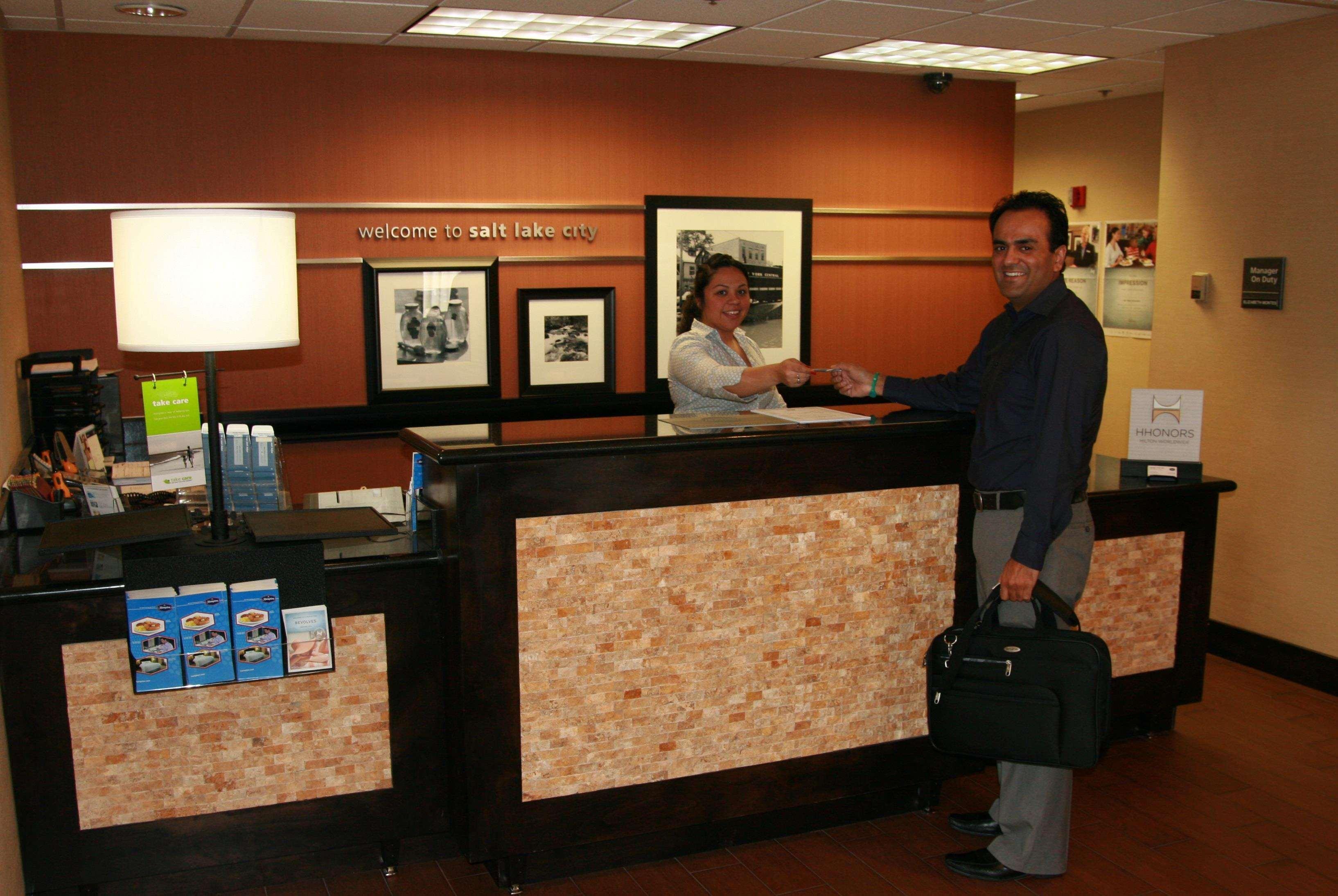 Hampton Inn Salt Lake City/Murray Interior foto
